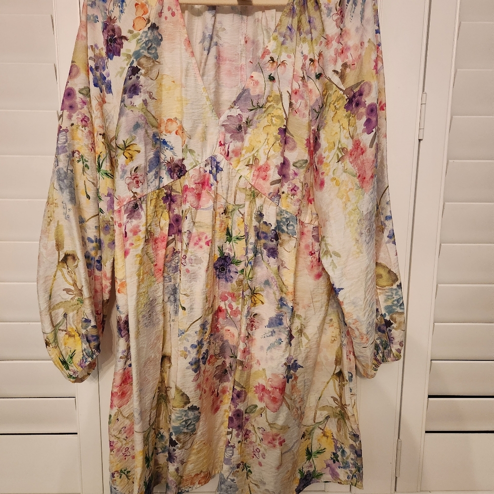 H&M Floral Multicolor Dress
